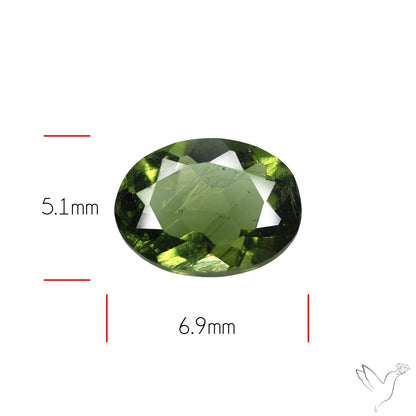Faceted Rare Moldavite
