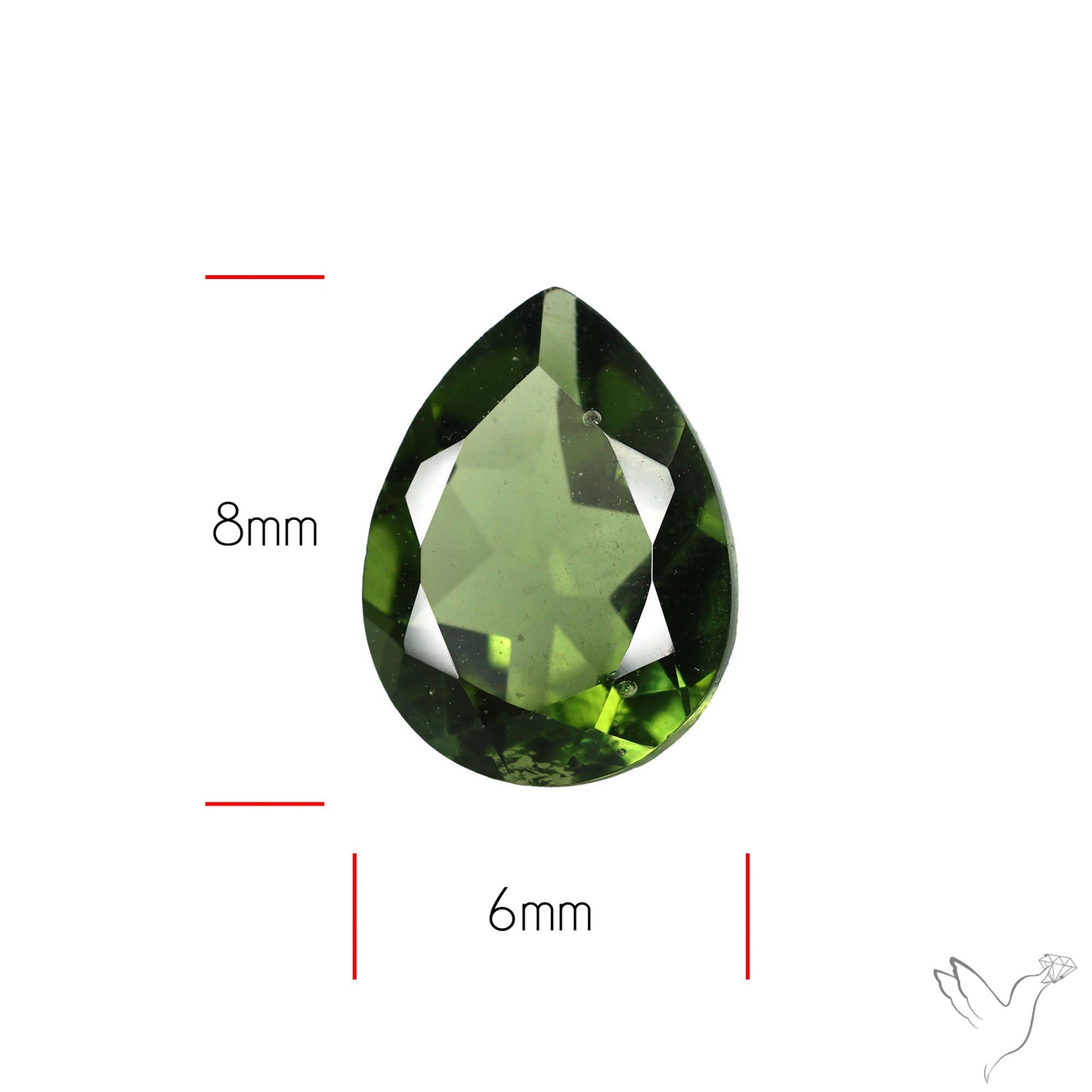 Faceted Rare Moldavite