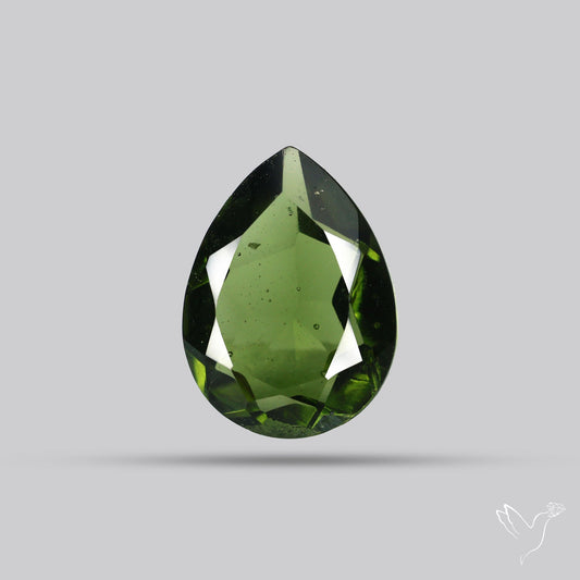 Faceted Rare Moldavite
