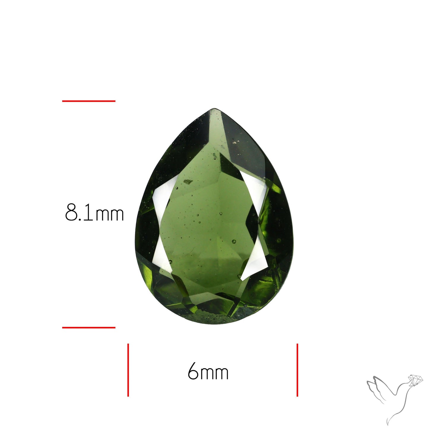Faceted Rare Moldavite