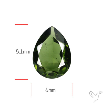 Faceted Rare Moldavite