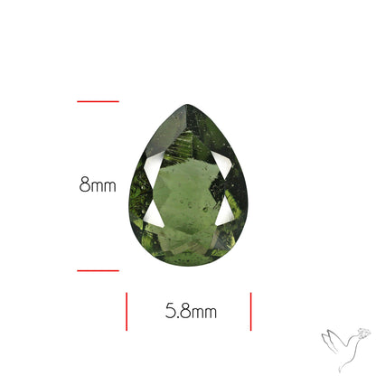 Faceted Rare Moldavite