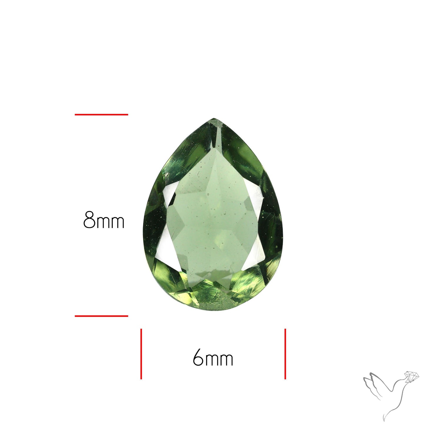 Faceted Rare Moldavite