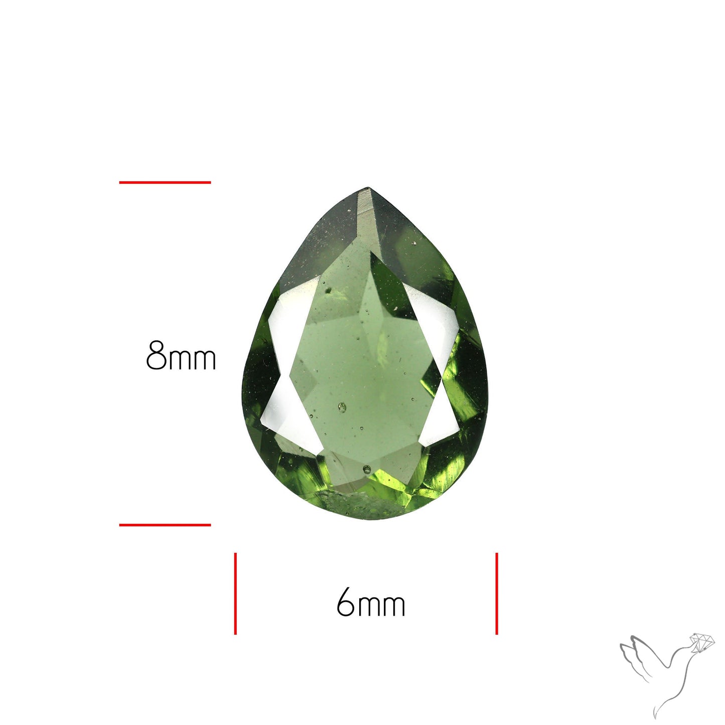 Faceted Rare Moldavite