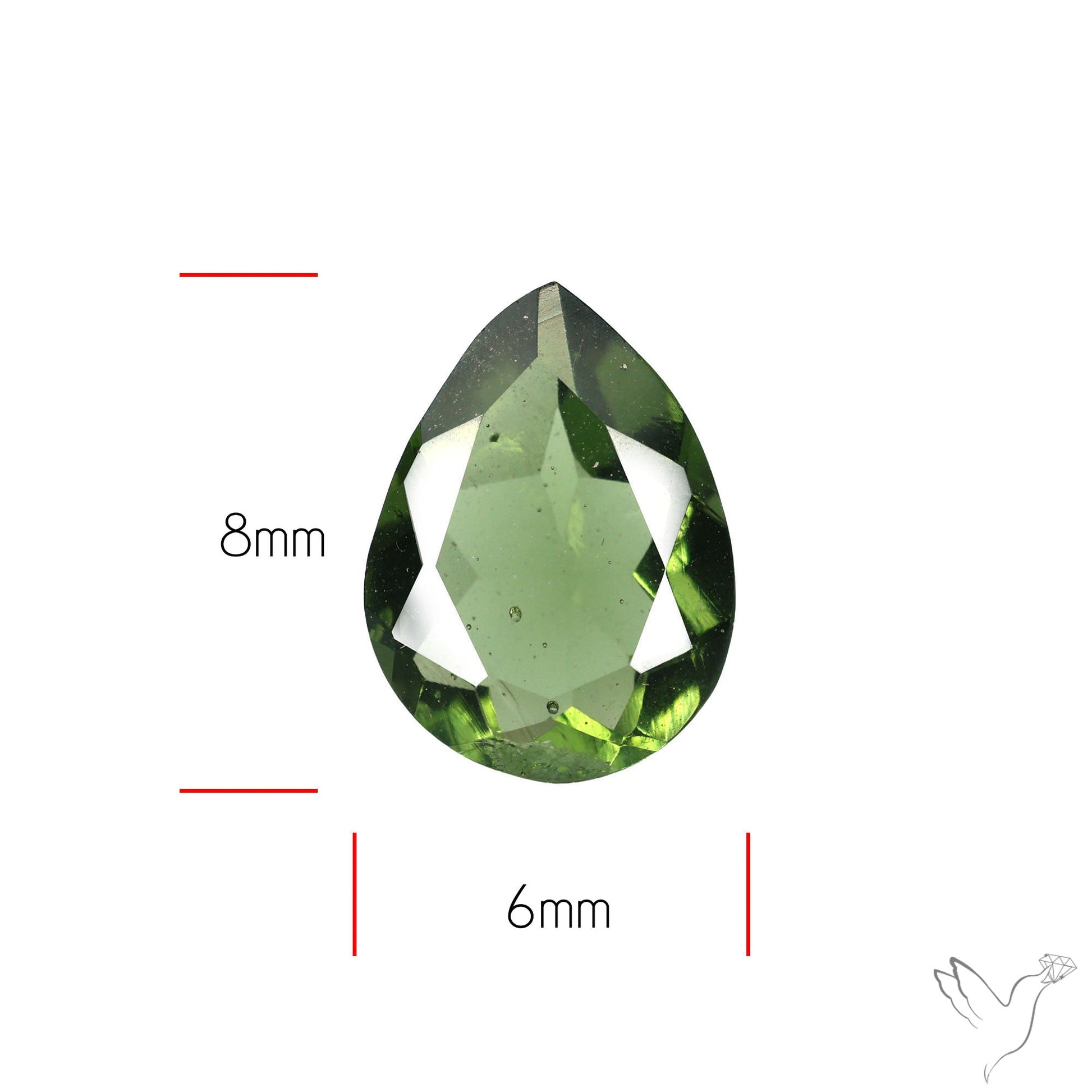 Faceted Rare Moldavite