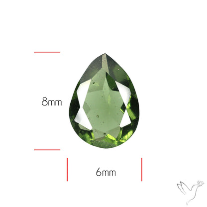 Faceted Rare Moldavite