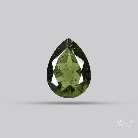 Faceted Rare Moldavite