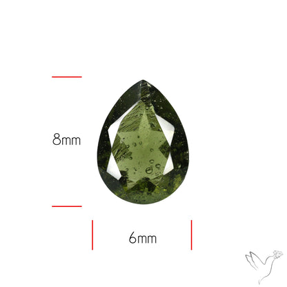 Faceted Rare Moldavite