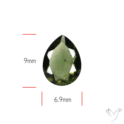 Faceted Rare Moldavite