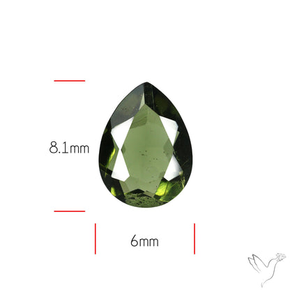 Faceted Rare Moldavite