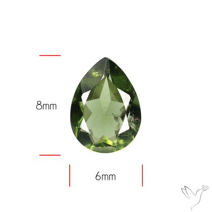 Faceted Rare Moldavite