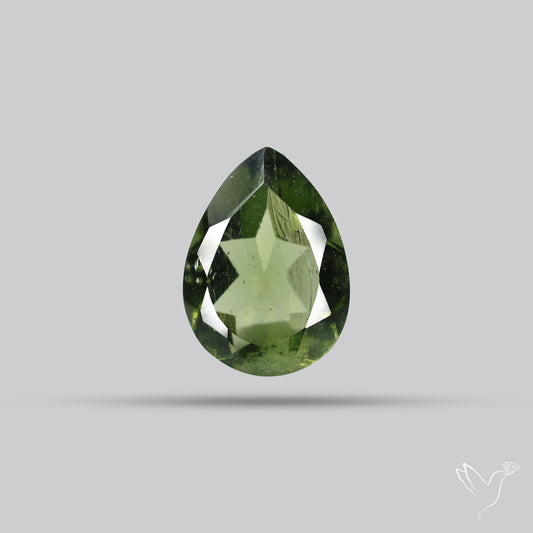 Faceted Rare Moldavite