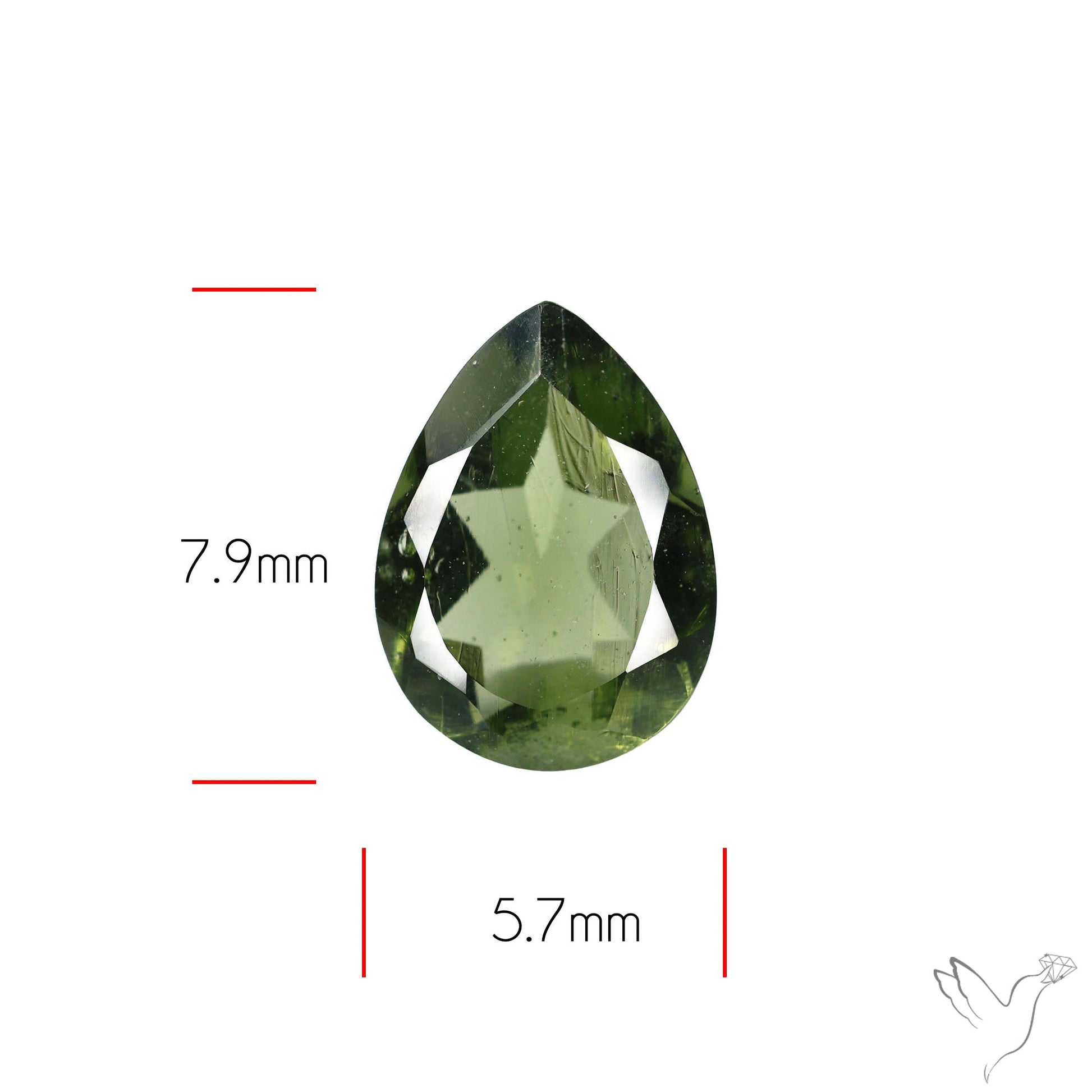 Faceted Rare Moldavite