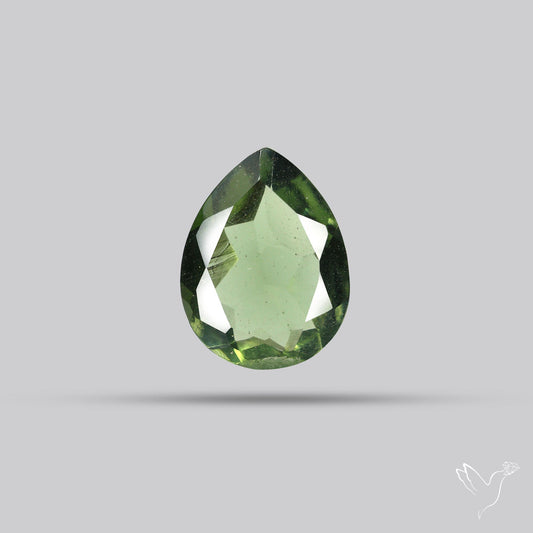 Faceted Rare Moldavite