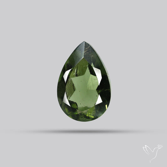 Faceted Rare Moldavite