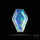 Step Faceted Ethiopian Opal Coffin