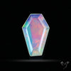 Step Faceted Ethiopian Opal Coffin