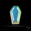 Step Faceted Ethiopian Opal Coffin