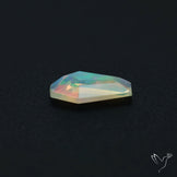 Step Faceted Ethiopian Opal Coffin