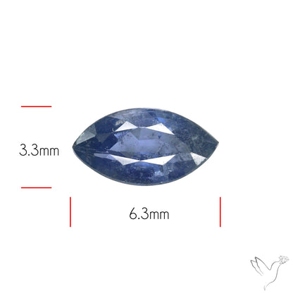 Faceted Blue Sapphire Small Multi Sapphire