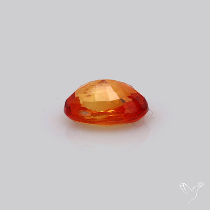 Faceted Orange Sapphire Small Multi Sapphire