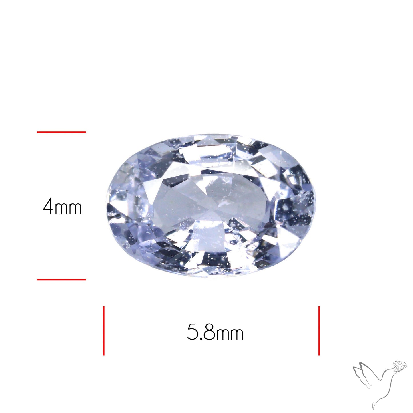 Faceted White Sapphire Small Multi Sapphire