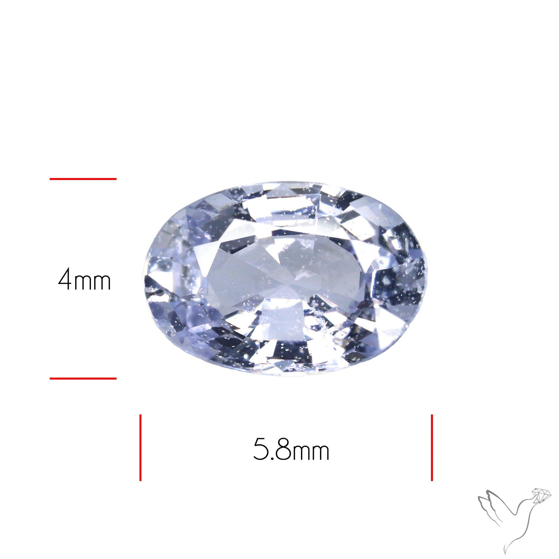 Faceted White Sapphire Small Multi Sapphire
