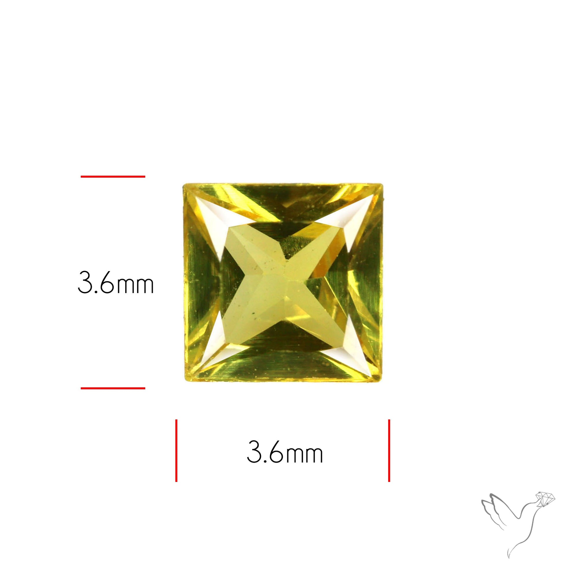 Faceted Yellow Sapphire Small Multi Sapphire