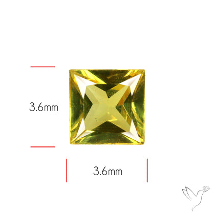 Faceted Yellow Sapphire Small Multi Sapphire