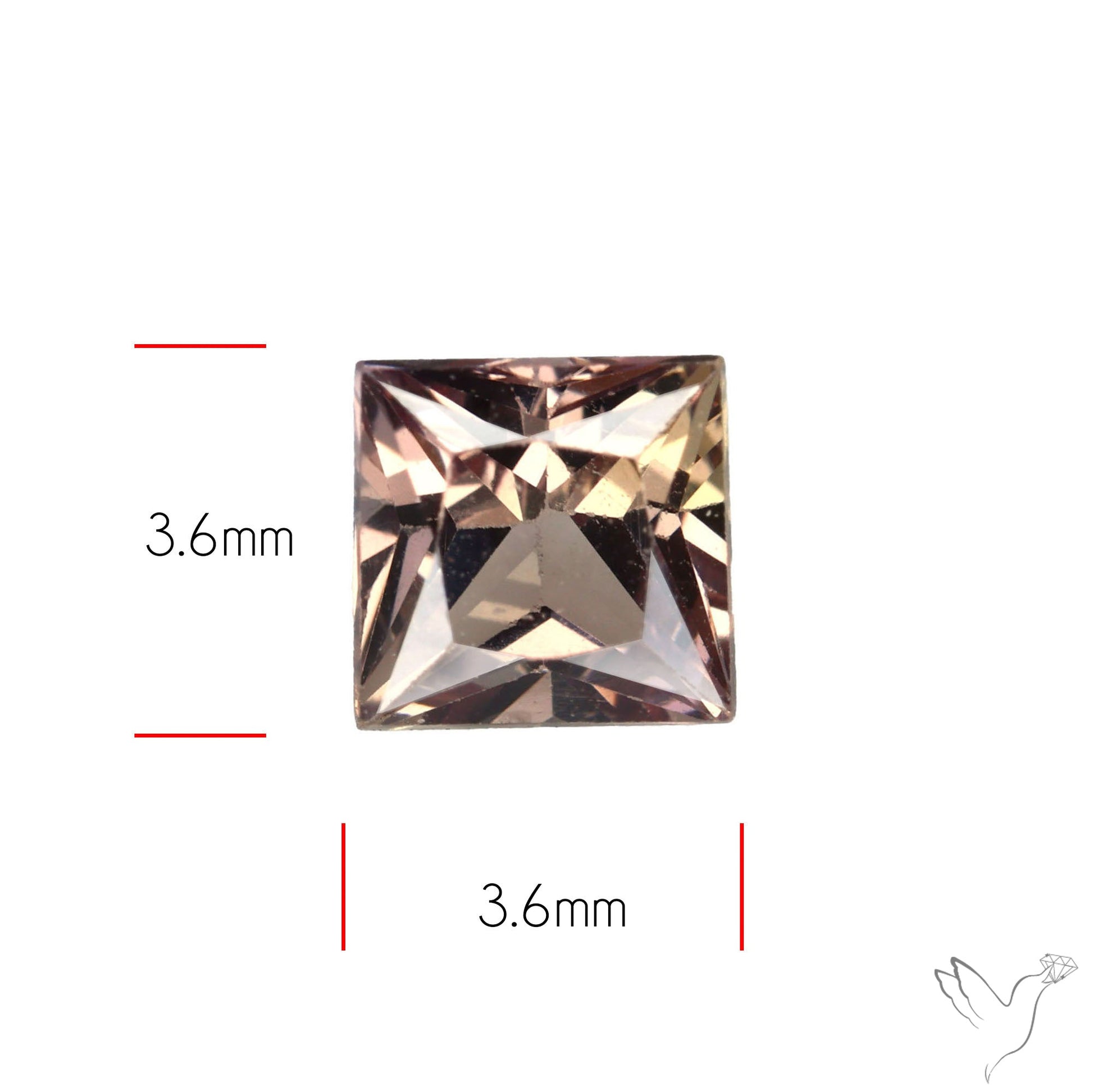 Faceted Pink Sapphire Small Multi Sapphire