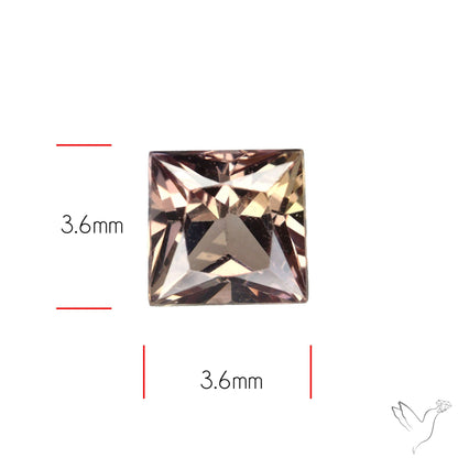 Faceted Pink Sapphire Small Multi Sapphire
