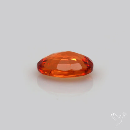 Faceted Orange Sapphire Small Multi Sapphire