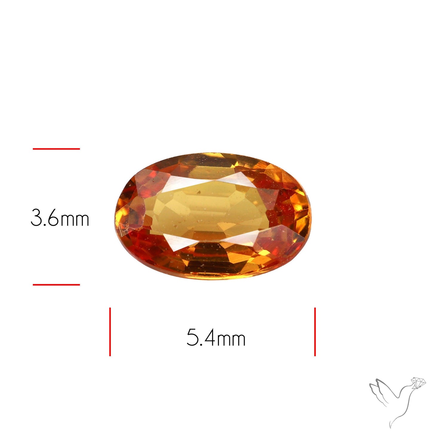 Faceted Red Sapphire Small Multi Sapphire