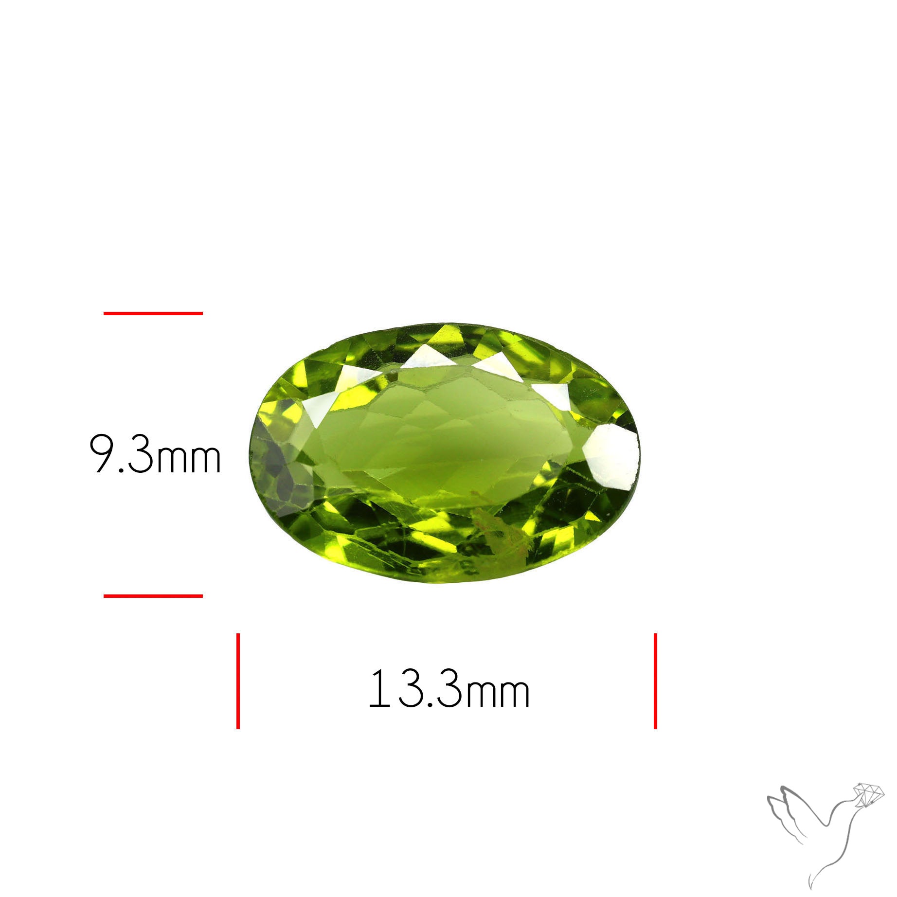 Faceted Arizona Peridot Large