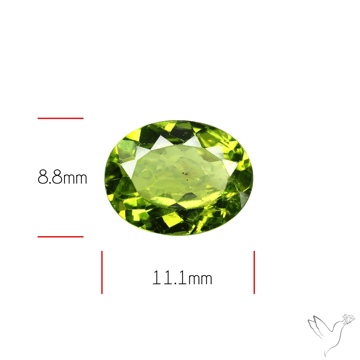 Faceted Arizona Peridot Large
