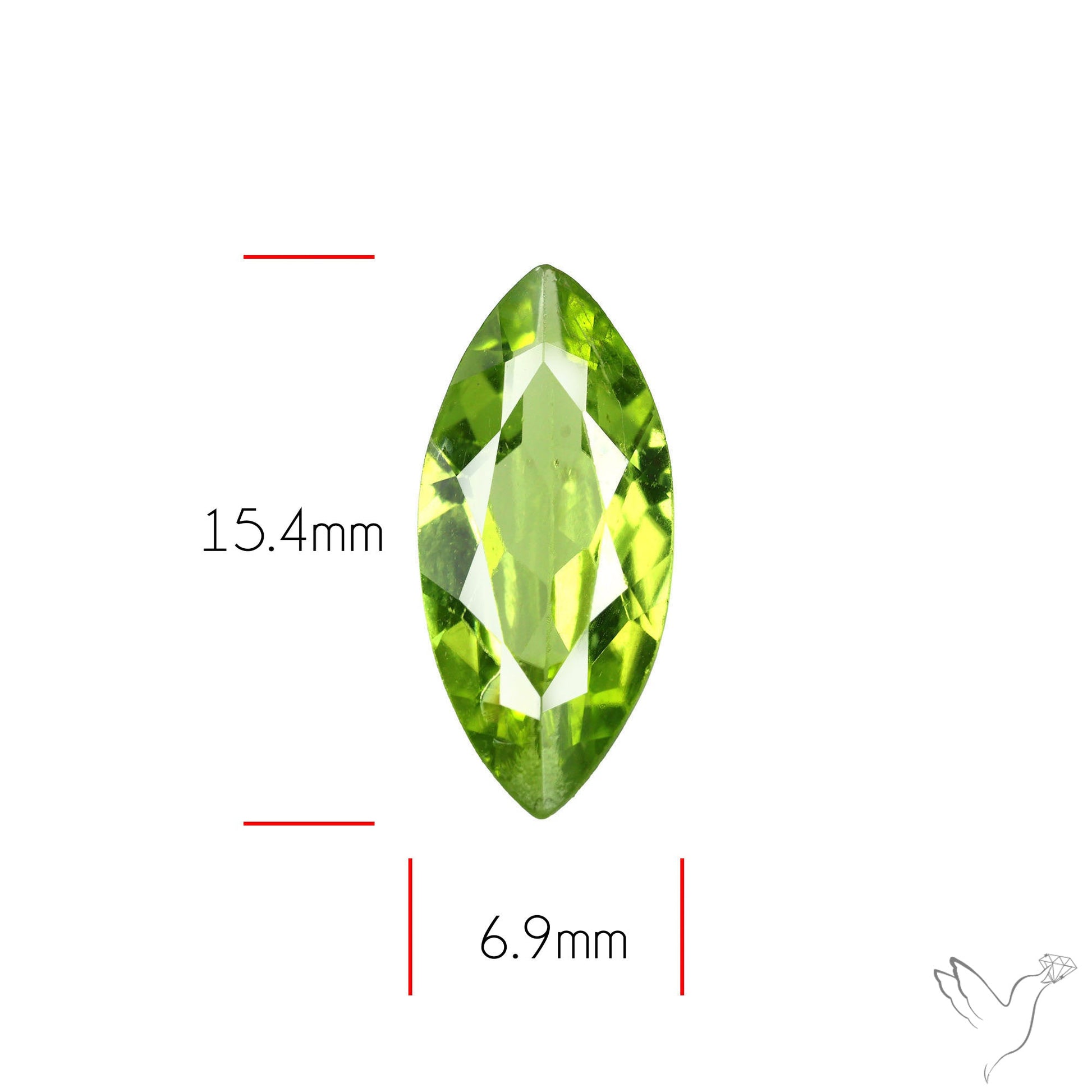 Faceted Arizona Peridot Large