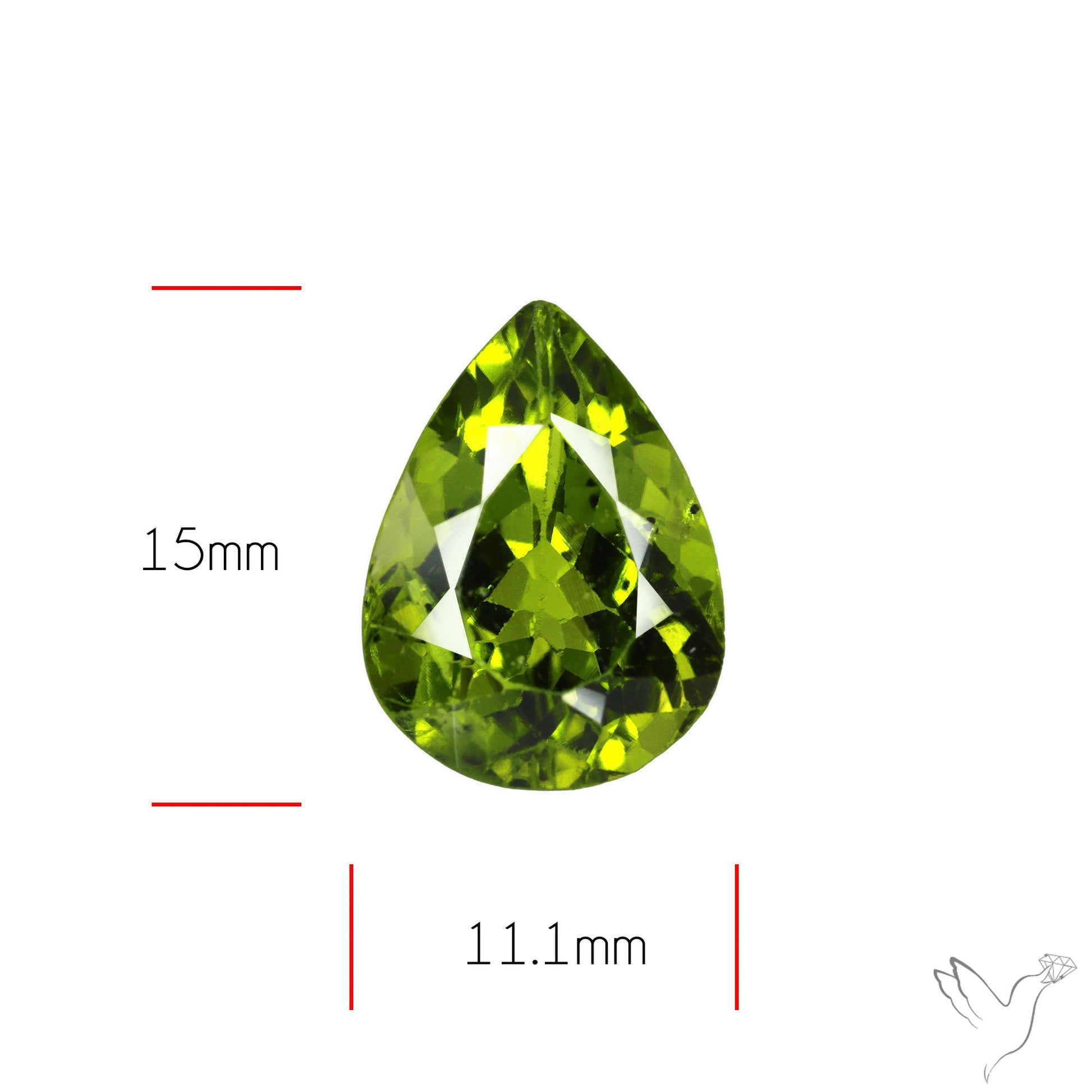 Faceted Arizona Peridot Large