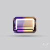Faceted Ametrine AAA Perfect Bicolor