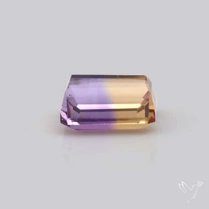 Faceted Ametrine AAA Perfect Bicolor