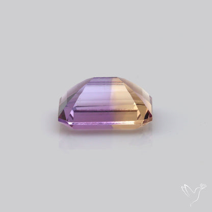 Faceted Ametrine AAA Perfect Bicolor