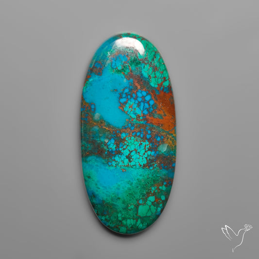 Peruvian Chrysocolla Cabochon Selected Material