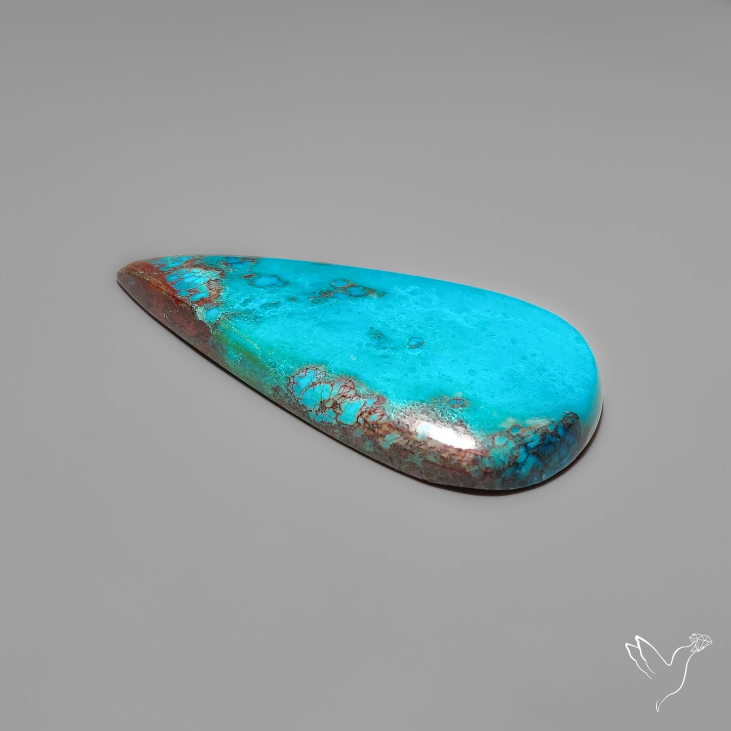 Peruvian Chrysocolla Cabochon Selected Material