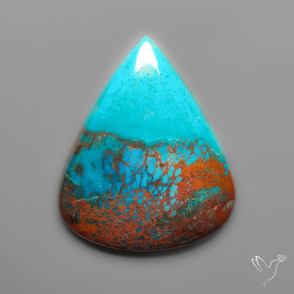 Peruvian Chrysocolla Cabochon Selected Material