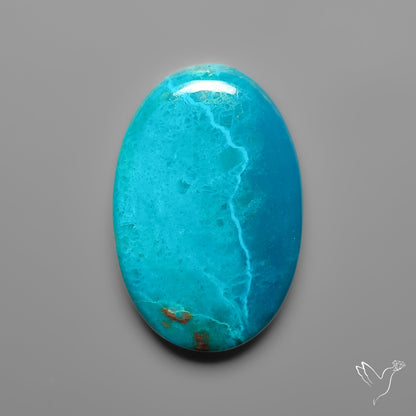 Peruvian Chrysocolla Cabochon Selected Material