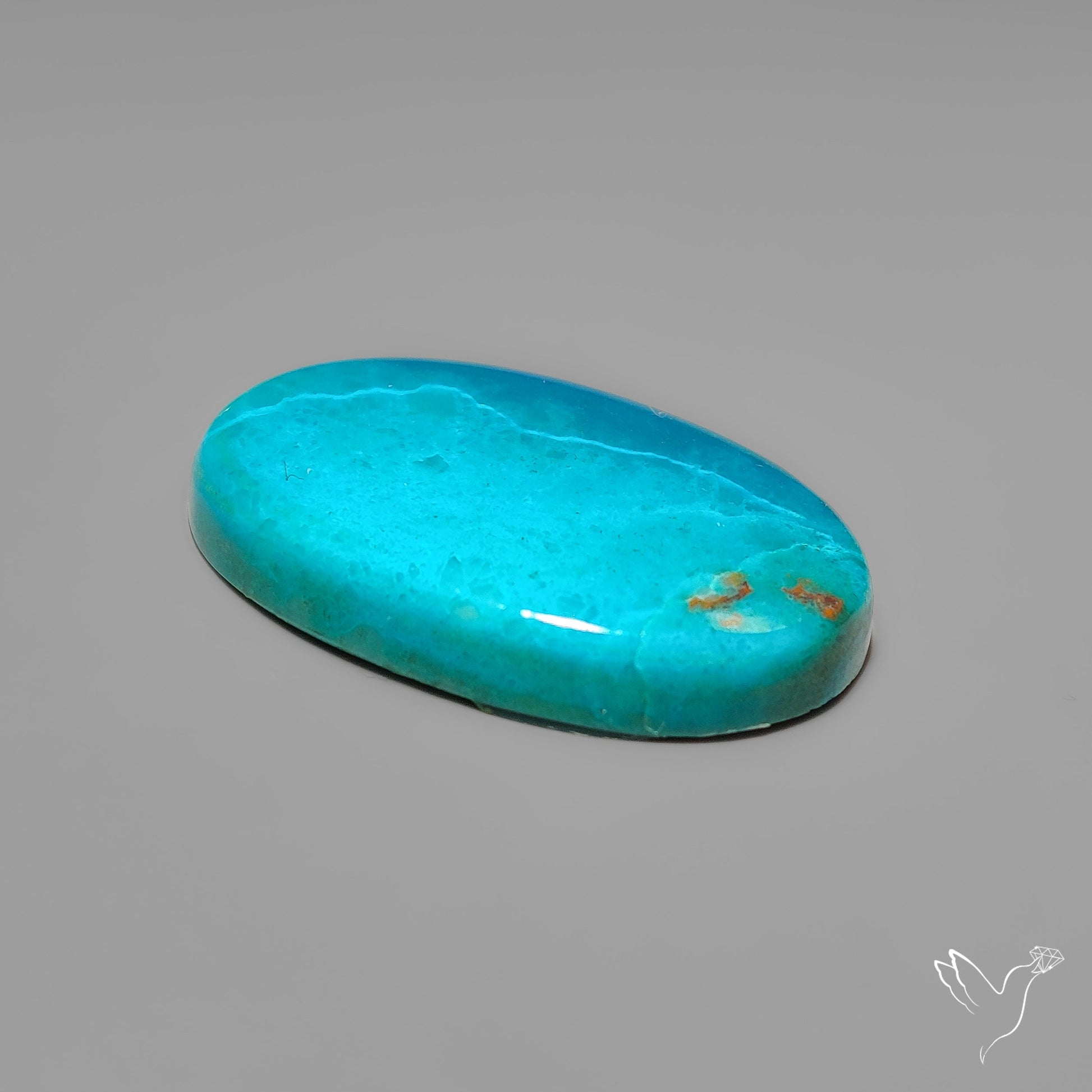 Peruvian Chrysocolla Cabochon Selected Material