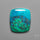 Peruvian Chrysocolla Cabochon Selected Material