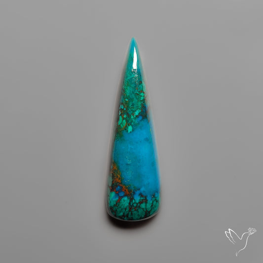Peruvian Chrysocolla Cabochon Selected Material