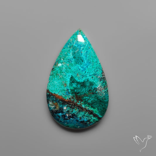 Peruvian Chrysocolla Cabochon Selected Material