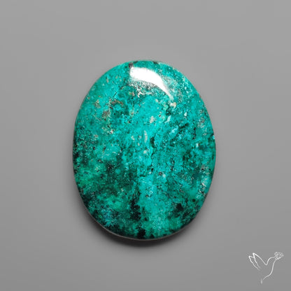 Peruvian Chrysocolla Cabochon Selected Material