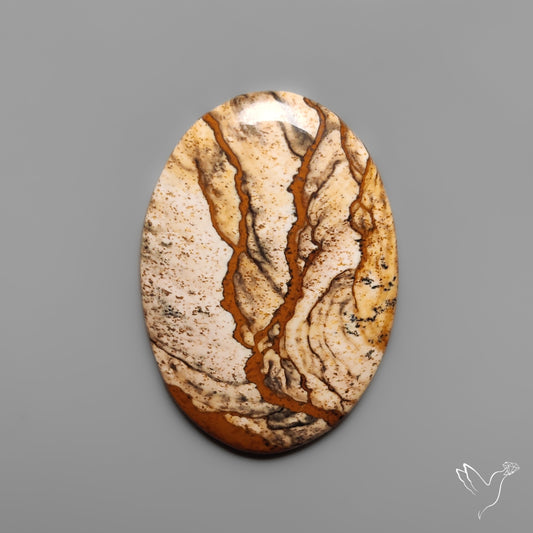 Deschutes Picture Jasper Cabochon